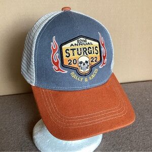 2022 Sturgis 82nd annual rally and races motorcycles Hat